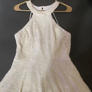 Sleeveless sparkly cocktail dress